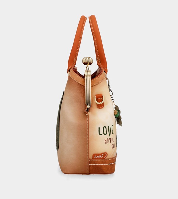 Anekke Peace & Love Camel Kiss Clasp Borse Crossbody | DE4376851