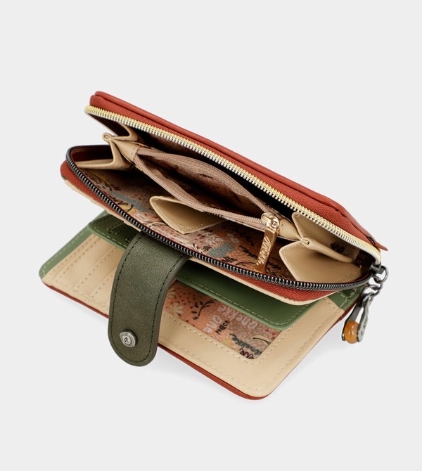 Anekke Peace & Love Camel Medium Rfid Portafogli | XO3271068