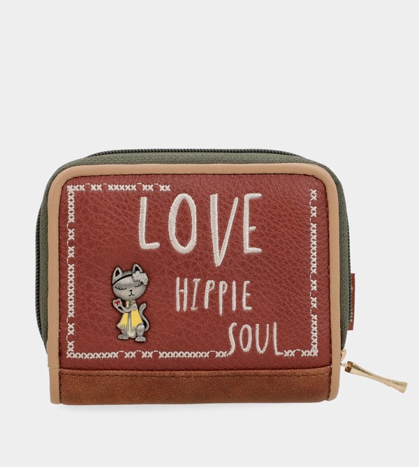 Anekke Peace & Love Camel Rfid Portafogli | QM1540798