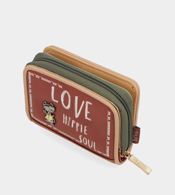 Anekke Peace & Love Camel Rfid Portafogli | QM1540798