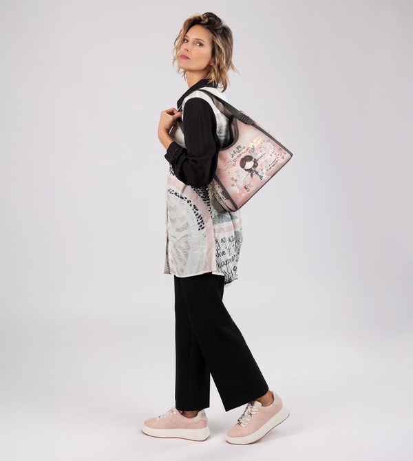 Anekke Peace & Love Pink Borse Tote | LZ7692145