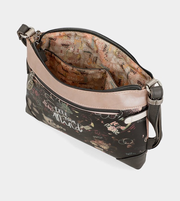 Anekke Peace & Love Pink Medium Borse Crossbody | VQ6802514