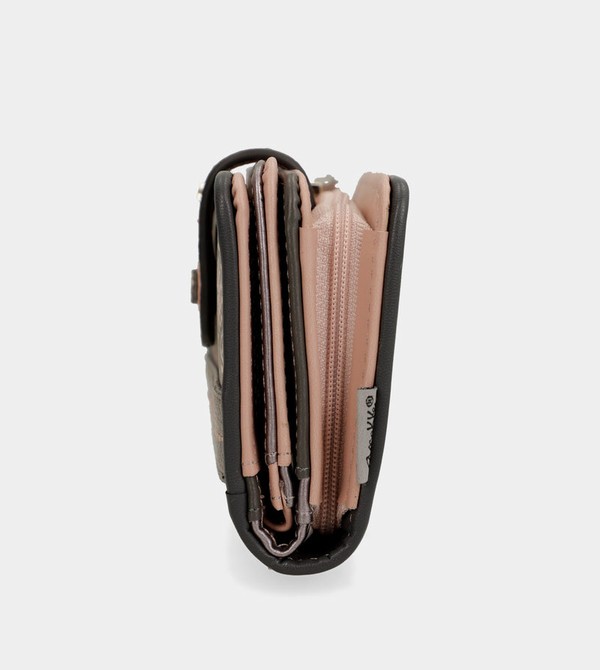 Anekke Peace & Love Pink Medium Rfid Portafogli | QA1348267