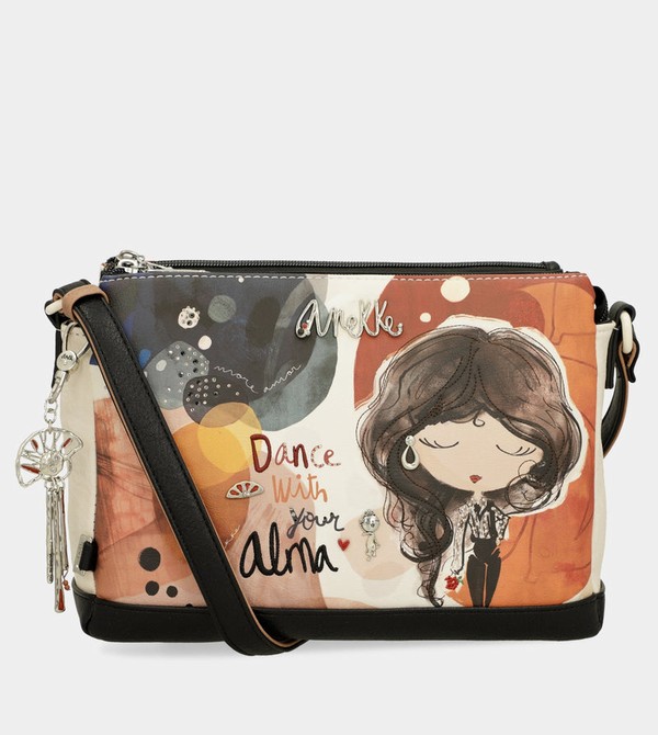 Anekke Printed With 3 Compartments Alma Borse Crossbody | QC6453120
