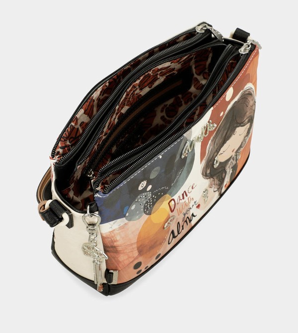 Anekke Printed With 3 Compartments Alma Borse Crossbody | QC6453120