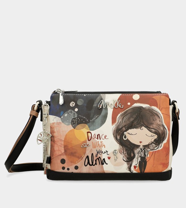 Anekke Printed With 3 Compartments Alma Borse Crossbody | QC6453120