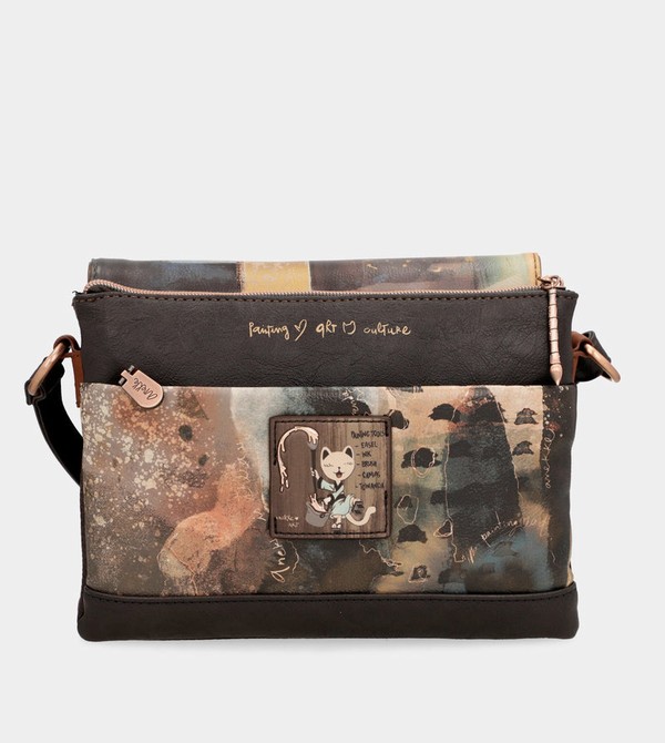 Anekke Shōen 3 Compartment Flap Borse Crossbody | BJ4163059