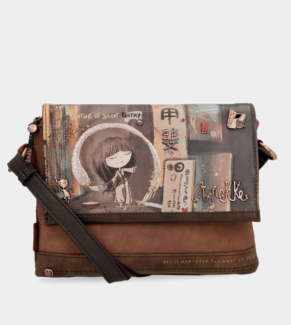 Anekke Shōen 3 Compartment Flap Borse Crossbody | BJ4163059