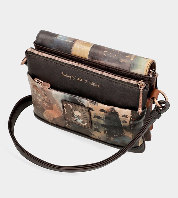 Anekke Shōen 3 Compartment Flap Borse Crossbody | BJ4163059