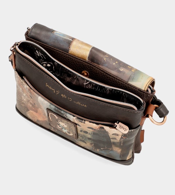 Anekke Shōen 3 Compartment Flap Borse Crossbody | BJ4163059