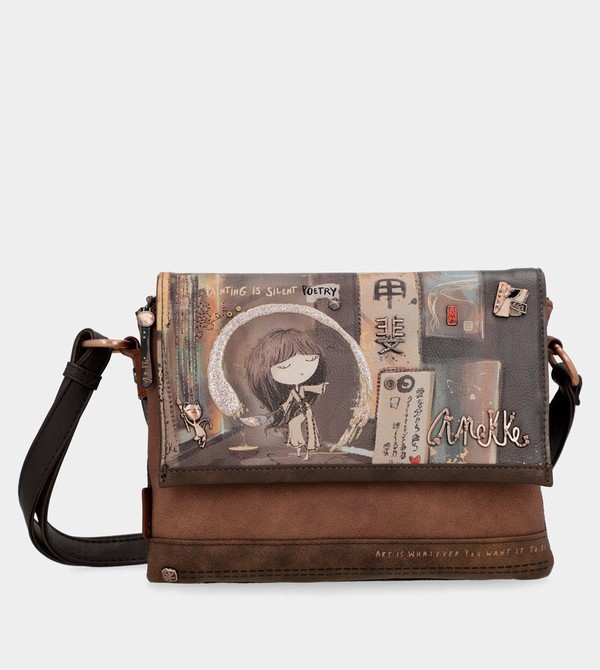 Anekke Shōen 3 Compartment Flap Borse Crossbody | BJ4163059