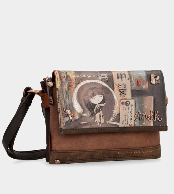 Anekke Shōen 3 Compartment Flap Borse Crossbody | BJ4163059