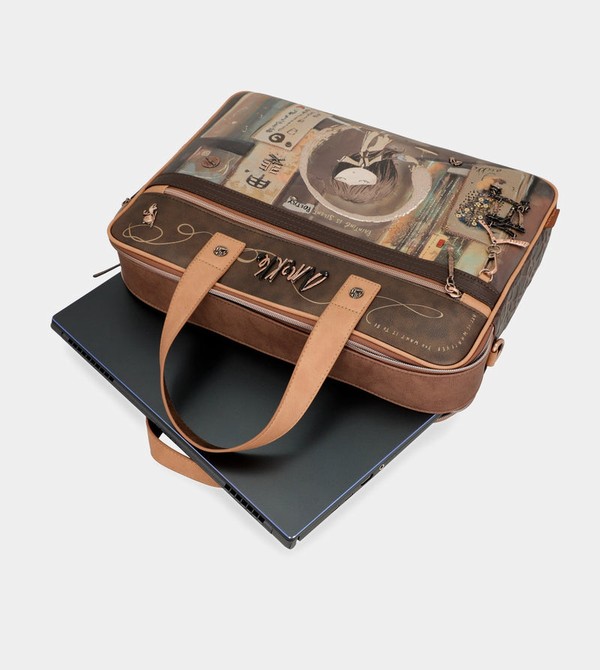 Anekke Shōen Brown Document Holder Borse Per Documenti | TK3597142