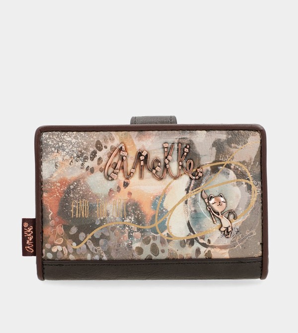 Anekke Shōen Brush Medium Rfid Portafogli | EX7140395