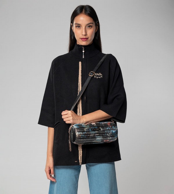 Anekke Shōen Palette Pleated Cylindrical Borse Crossbody | FL8293150