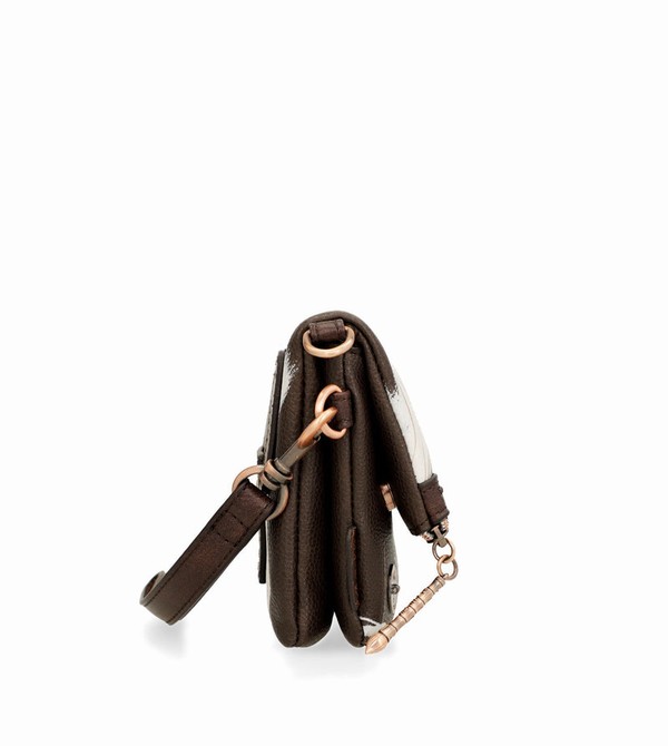 Anekke Small Brown Nature Shodō Borse Crossbody | ZV4215809