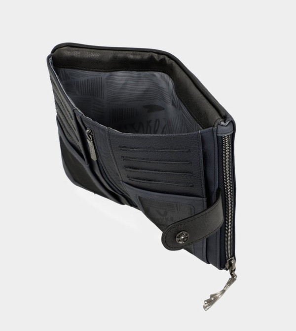 Anekke Studio Navy Blue Flexible Rfid Portafogli | XV3029618