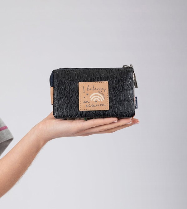 Anekke Studio Navy Blue Triple Coin Portafogli | YI7019235