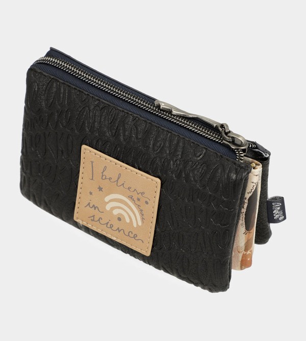 Anekke Studio Navy Blue Triple Coin Portafogli | YI7019235