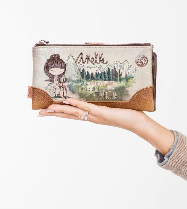Anekke The Forest With Card Holder Flexible Material The Forest Portafogli | CS5609342