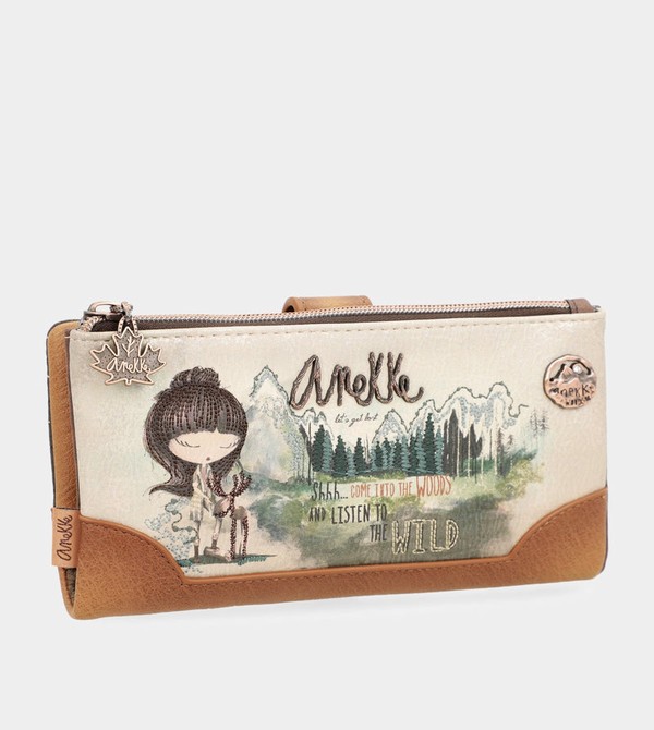 Anekke The Forest With Card Holder Flexible Material The Forest Portafogli | CS5609342