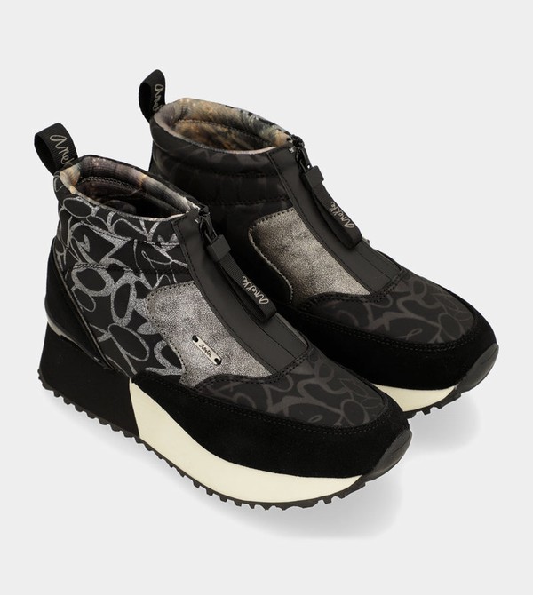 Anekke Trendy Black Sporty Scarpe | ER2578396