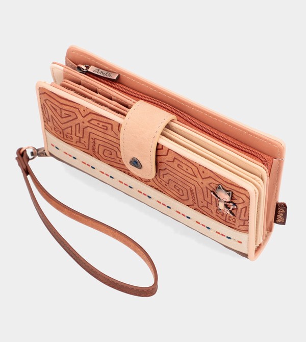 Anekke Tribe Large Brown Rfid Portafogli | CO9428507