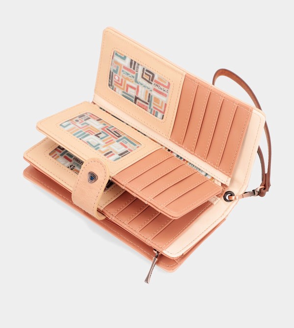 Anekke Tribe Large Brown Rfid Portafogli | CO9428507