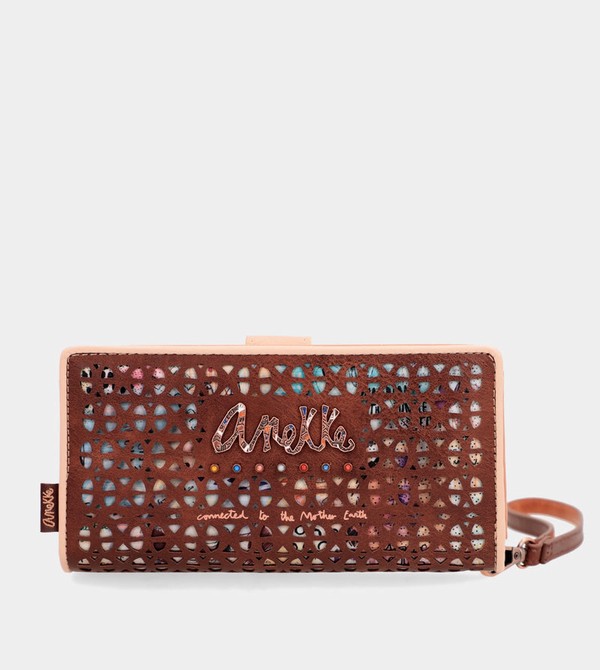 Anekke Tribe Large Brown Rfid Portafogli | CO9428507