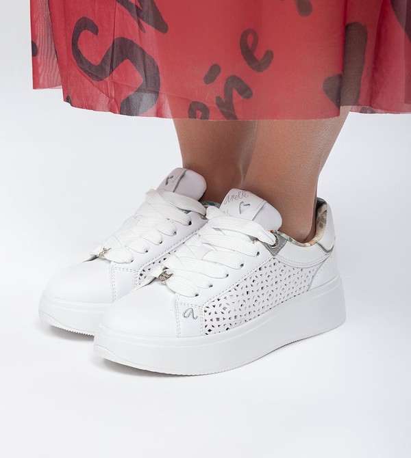 Anekke White Spotted Scarpe | PX3810256