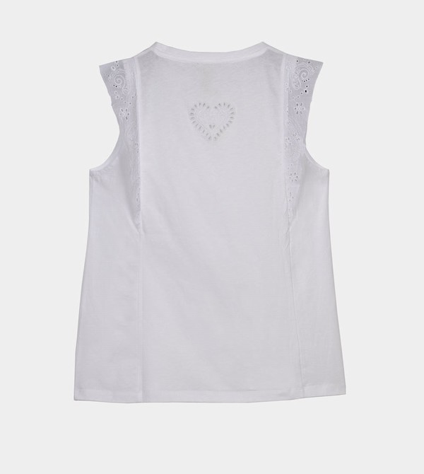 Anekke White Tank Top Magliette | HL9073642